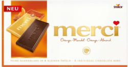Merci Orange-Mandel Tafel