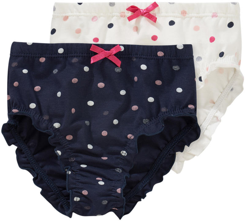 3 Baby Slips mit Punkten allover (Nur online)