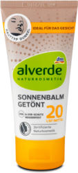 alverde Sonnenbalm getönt LSF 20