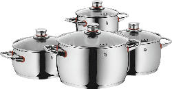 WMF 07.7404.6380 Quality One Topf-Set (Cromargan® Edelstahl rostfrei 18/10)
