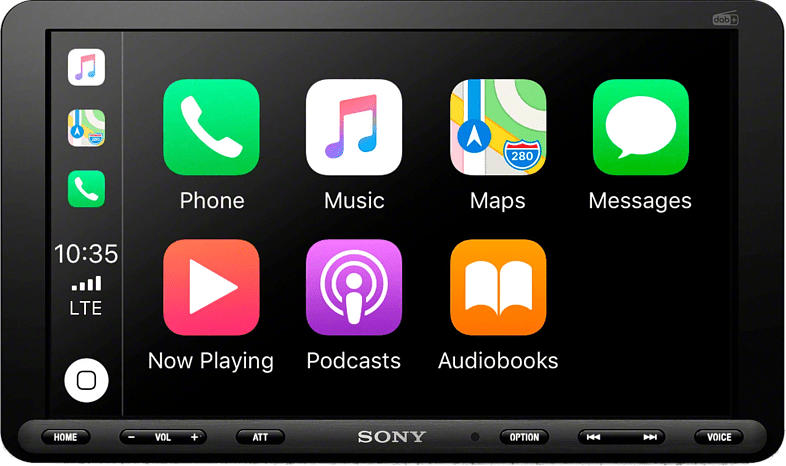 "SONY XAV-AX8050ANT 9"" großes Display CarPlay, AndroidAuto, WebLink 2.0 Autoradio 1 DIN, 55 Watt"