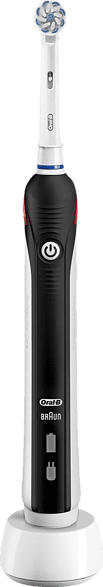 ORAL-B PRO 2 2000S elektrische Zahnbürste Schwarz/Weiß