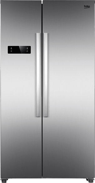 BEKO GNO 4321 XP Side-by-Side (365 kWh/Jahr, A+, 177.0 cm hoch, Edelstahl-Look)
