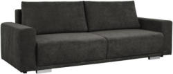 Schlafsofa Rita B: ca. 248 cm Dunkelgrau
