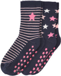 2 Paar Mädchen Stoppersocken im Set