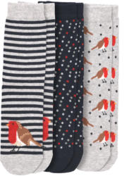 3 Paar Damen Socken im Set