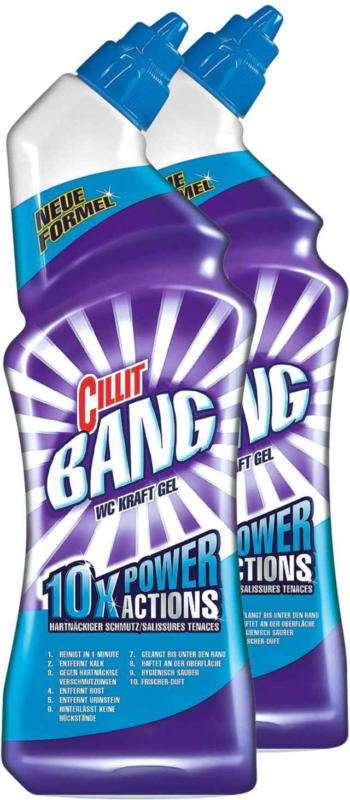 Cillit Bang WC Kraft Gel 2 x 750 ml -