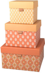 3 Geschenkboxen im Set (Nur online)