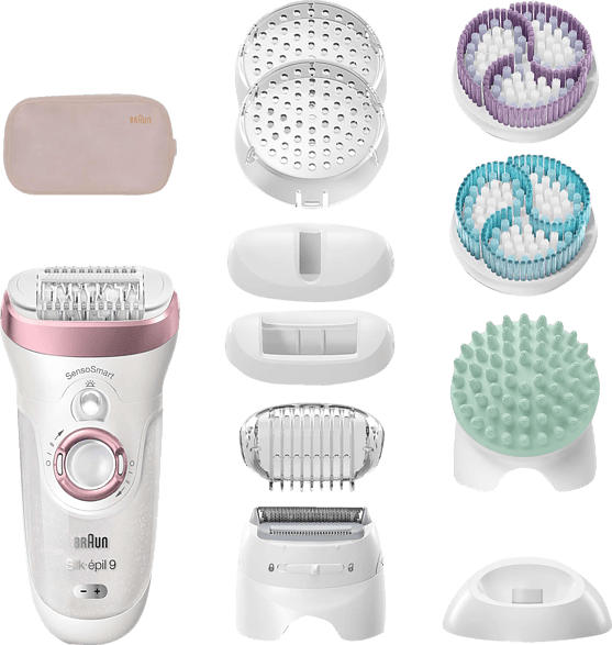 BRAUN SILK-EPIL 9-897 Epilierer Set Roségold