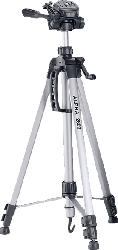 CULLMANN 52128 Alpha 2800 Dreibein Stativ, Silber, Höhe offen bis 1845 mm
