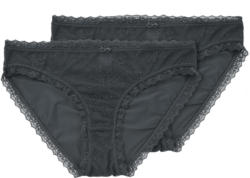 2 Damen Slips mit Spitze (Nur online)