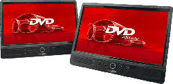 Caliber DVD Portable MPD2010T mit 2 Monitoren 10 Zoll