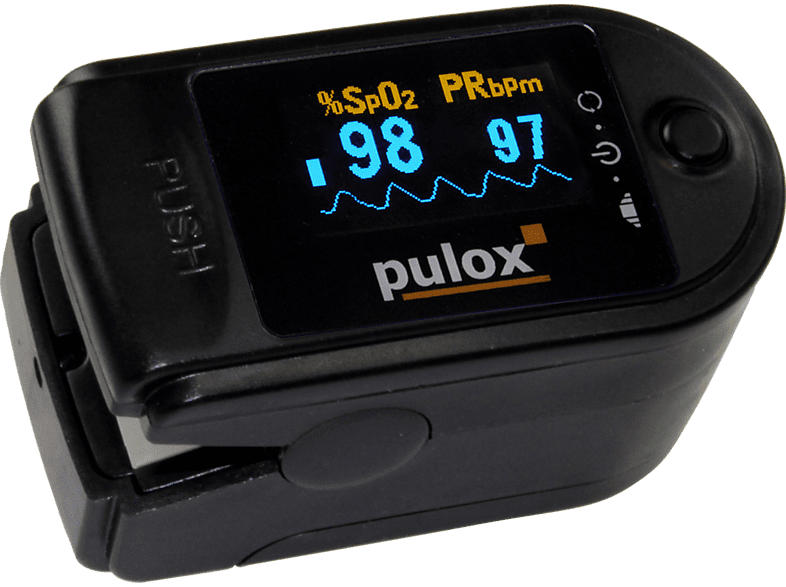 PULOX PO-200 schwarz Pulsoximeter
