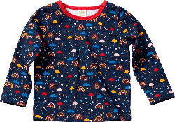 ALANA Kinder Pullover, Gr. 92, in Bio-Baumwolle, blau, bunt