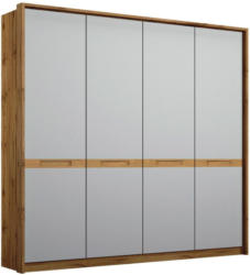 Drehtürenschrank Rangun B: 181 cm Grau