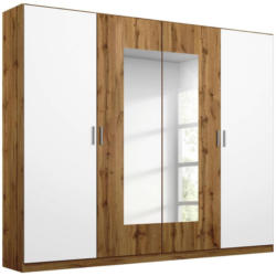 Drehtürenschrank Borneo B: 226 cm Eichefarben