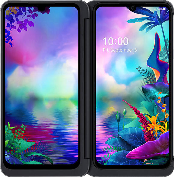 LG G8X Thinq Dual Screen 128 GB Schwarz Dual SIM