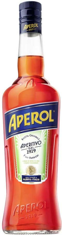 Aperol 11% Vol., jede 0,7-l-Flasche