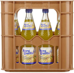 Berg Quelle Orangen-, Zitronenlimonade oder Cola-Mix* (*koffeinhaltig), 12 x 0,7 Liter, jeder Kasten