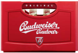 Budweiser 24 x 0,33/20 x 0,5 Liter, jeder Kasten