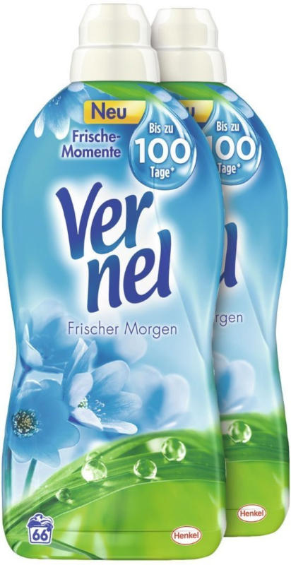 Vernel Weichspüler Frischer Morgen 2 x 66 WG -