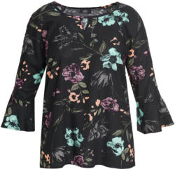 Damen Bluse mit floralem Allover-Motiv