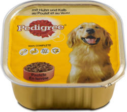 Pedigree Pastete mit Huhn und Kalb Hundefutter