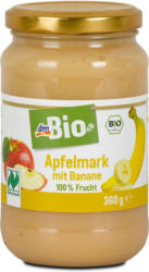 dmBio Apfelmark mit Banane