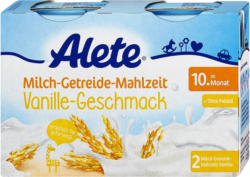 Alete Milch-Getreide-Mahlzeit Vanille