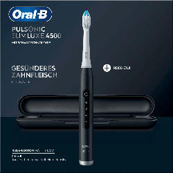 Oral-B Elektrische Zahnbürste Pulsonic Slim Luxe 4500 schwarz mit Reise-Etui