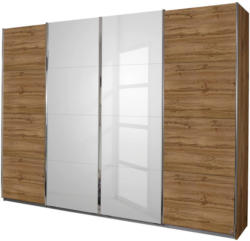 Schwebetürenschrank 316cm Bensheim, Wotan Eiche Dekor