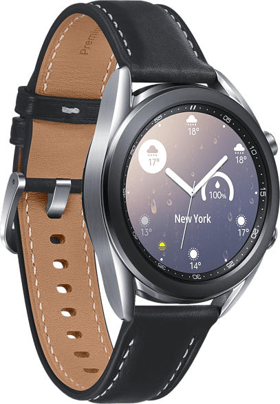 Galaxy Watch3 Edelstahl 45 mm BT, Mystic Silver