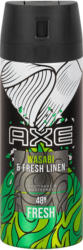 Axe Wasabi & Fresh Linen Deodorant & Bodyspray
