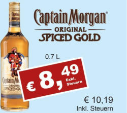 Captain Morgan Spiced Gold