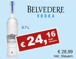 Belvedere Vodka