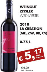 2018 La Création (Merlot, Zweigelt, Blauburger, Cab. Sauvignon)
