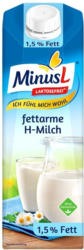 MinusL H-Milch 1,5/3,5 % Fett, jede 1-Liter-Packung