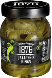 Hengstenberg Hot Dog Gurken 370ml, Burger Chips oder Jalapeno Rings 250ml jedes 250-ml-/ 370-ml-Glas/185 g Abtropfgewicht