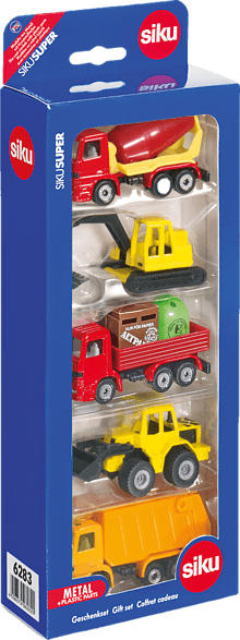 SIKU Geschenkset 4 Modellfahrzeuge, Mehrfarbig