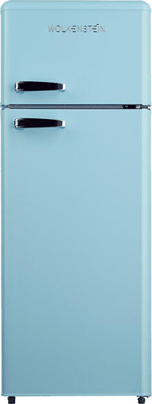 WOLKENSTEIN GK212.4RT LB Kühlgefrierkombination (A++, 170 kWh/Jahr, 1456 mm hoch, Blau)