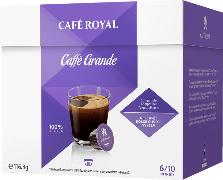 CAFE ROYAL Caffe Grande Kaffeekapseln (Kapselmaschine)