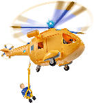 MediaMarkt SIMBA TOYS Sam Hubschrauber Wallaby II mit Figur Spielzeughubschrauber, Mehrfarbig