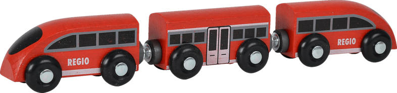 EICHHORN Bahn, Regionalzug Schienenbahn, Rot