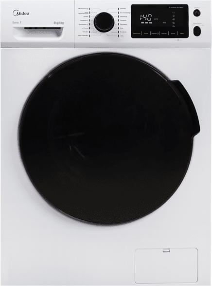 MIDEA WT 7.860 i Waschtrockner (8 kg/6 kg, 1600 U/Min.)