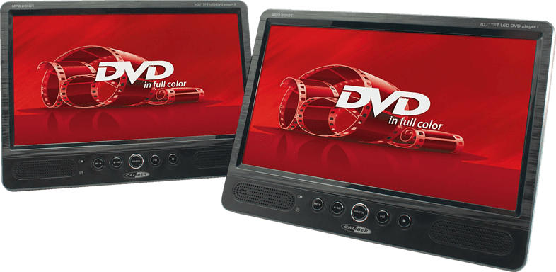 CALIBER MPD2010T Tragbarer DVD-Player, Schwarz