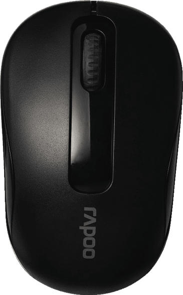 RAPOO M10 Plus Maus, Schwarz