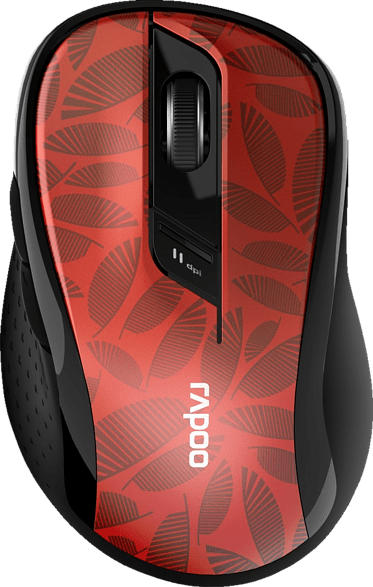 RAPOO M500 Funkmaus, Rot