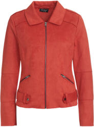Damen Lederimitatjacke im Biker-Stil