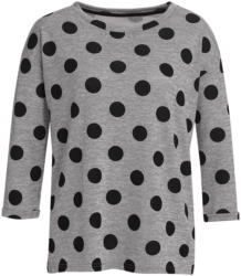 Damen Feinstrickshirt mit großen Punkten