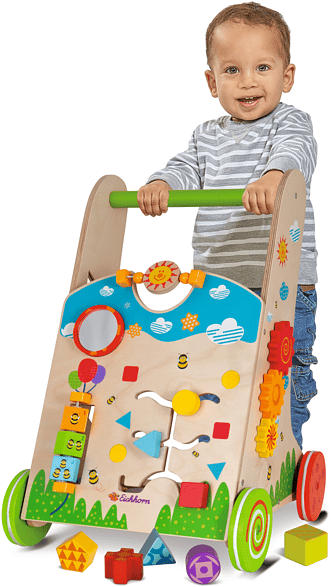 EICHHORN Spiel- und Lauflernwagen Spielset, Mehrfarbig